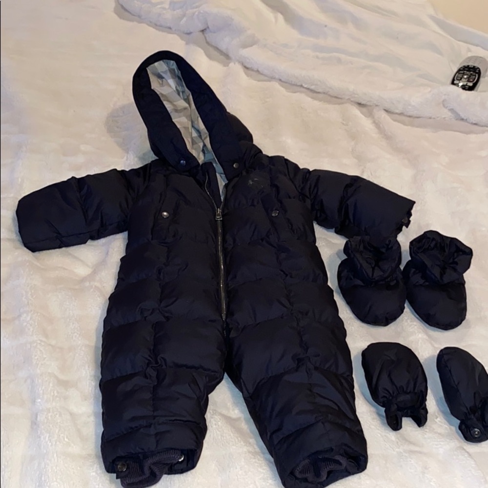 Burberry baby snowsuit - Picture 1 of 3